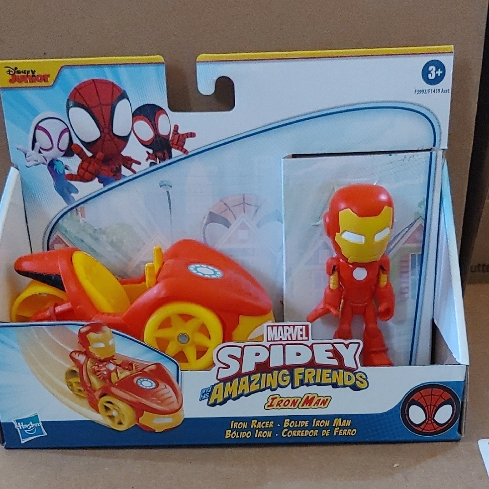 Hasbro Marvel Spidey and His Amazing Friends Iron Man Toy Set - Red